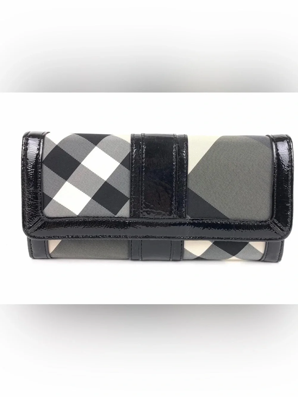 Burberry Beat Check Penrose Continental Wallet - Picture 2 of 14